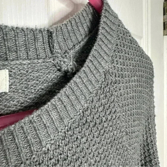 Old Navy Sweater Cable Knit Grey Size Extra Small - Picture 8 of 16